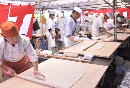 新そばの里山イベント