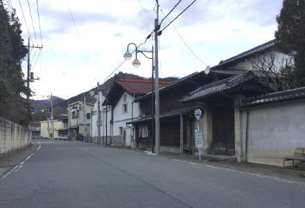 吉田の市街地