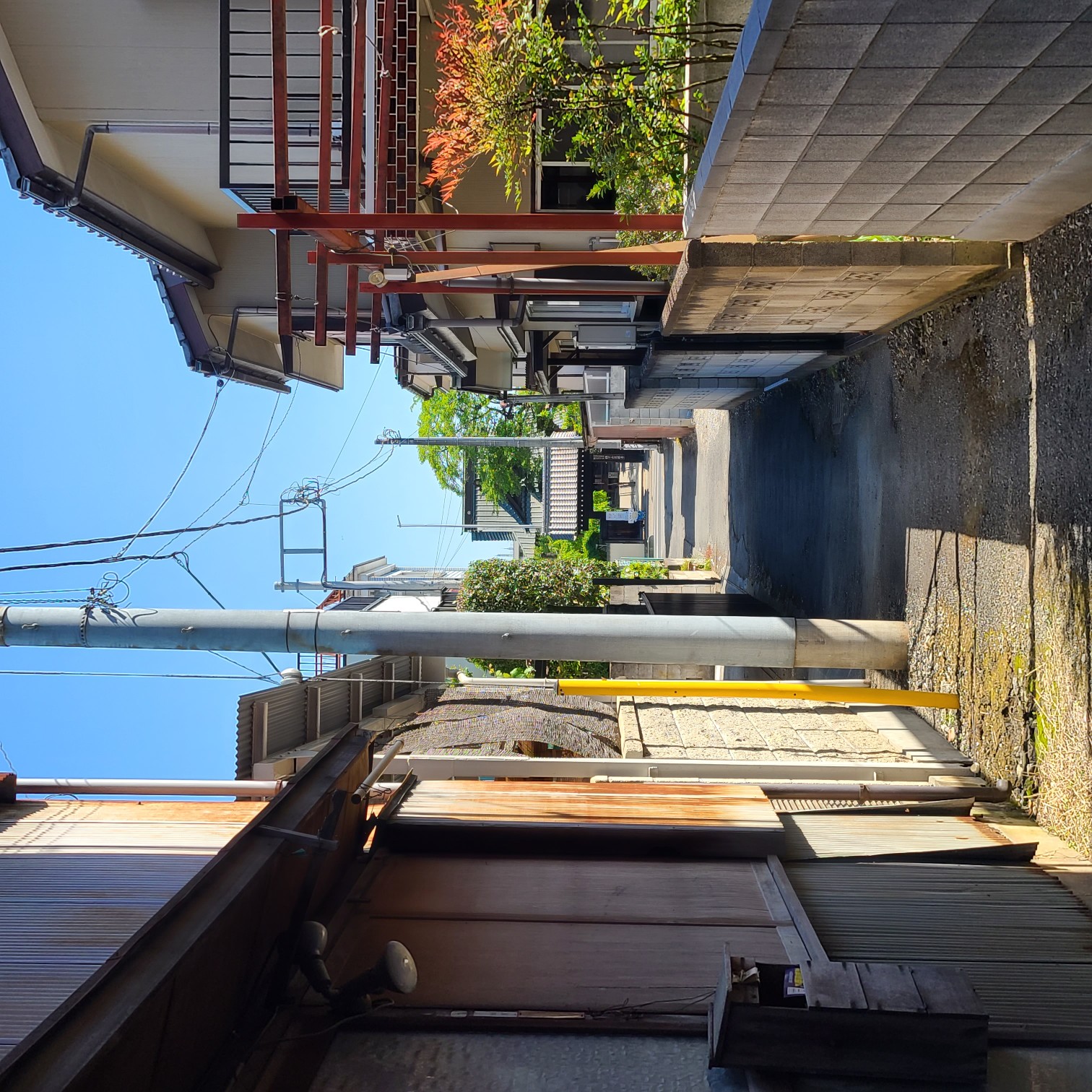 慈眼寺へ続くかつての巡礼道